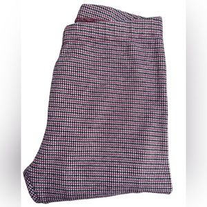 Zara Girls Collection Houndstooth Red Leggings Size 11/12